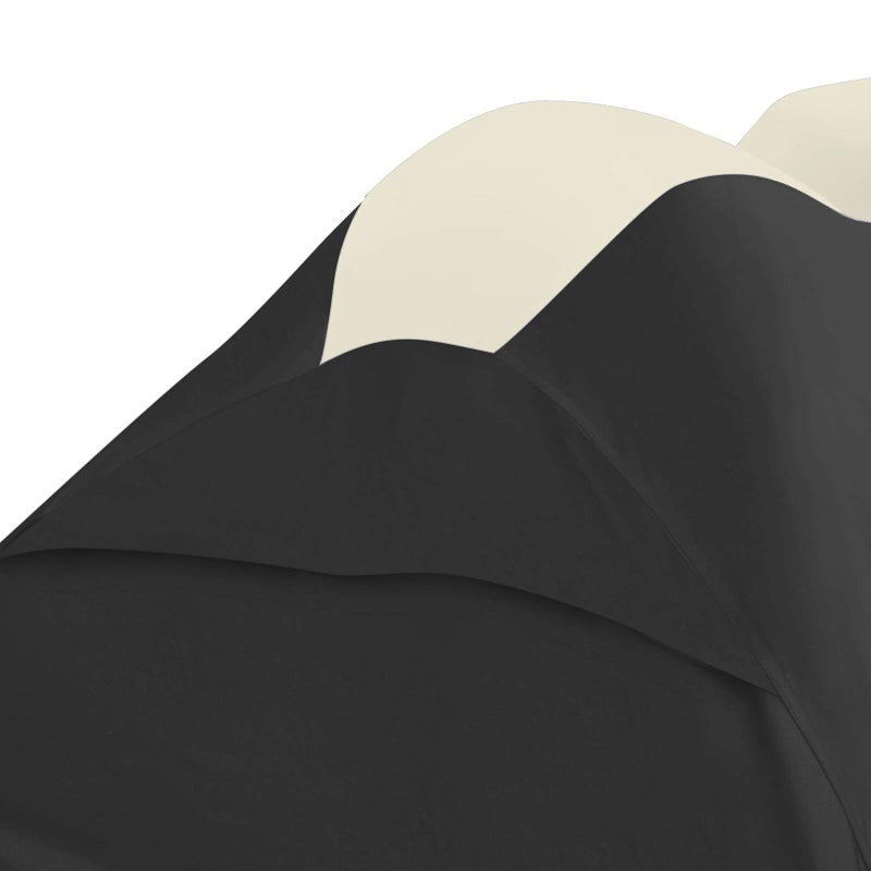 JETPRO Trailerable Jet Ski Cover, Waterproof Marine Grade 600D Heavy Duty Polyester PWC Cover Gray/Black Color Fits from 103"-115" 1 or 2 Seater - Image 4